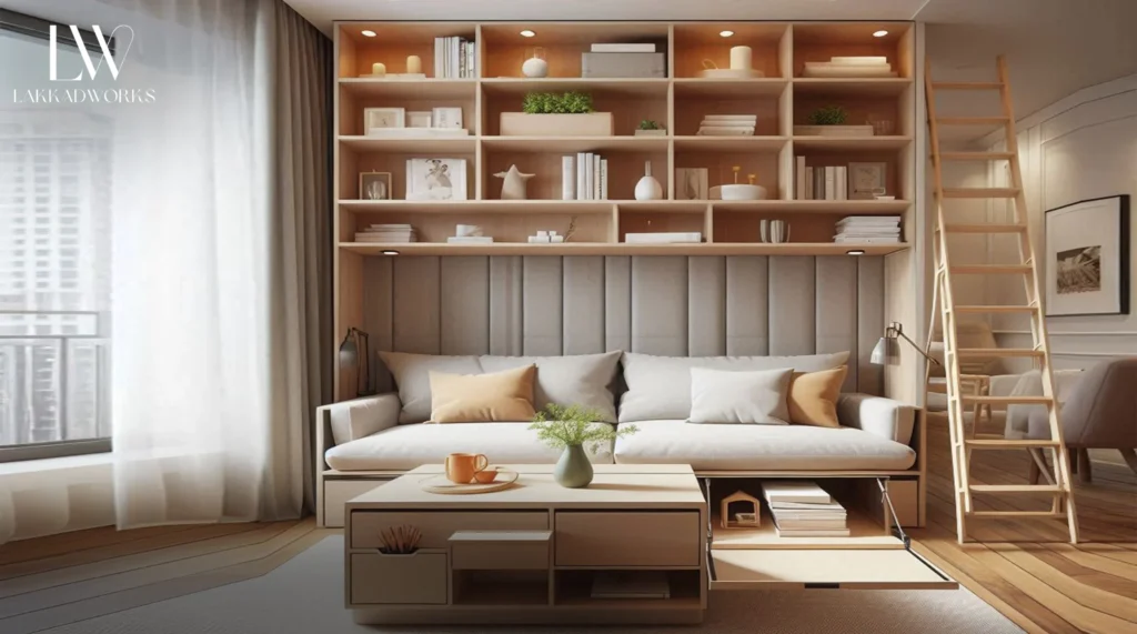 Add Multifunctional Furniture to Conserve Space