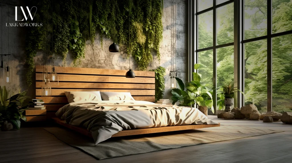Select a Biophilic Design with Earthy Colours