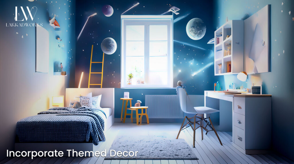 Incorporate Themed Decor for Imagination and Creativity