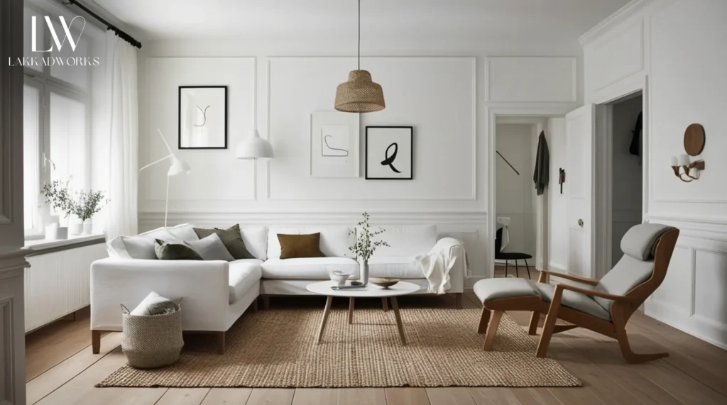 Scandinavian Theme Brings a Serene Atmosphere